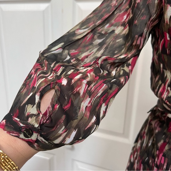 IZ Byer Chiffon Dress Size XS Multicolor - Picture 4 of 16